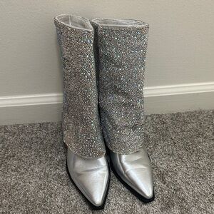 Sparkly boots